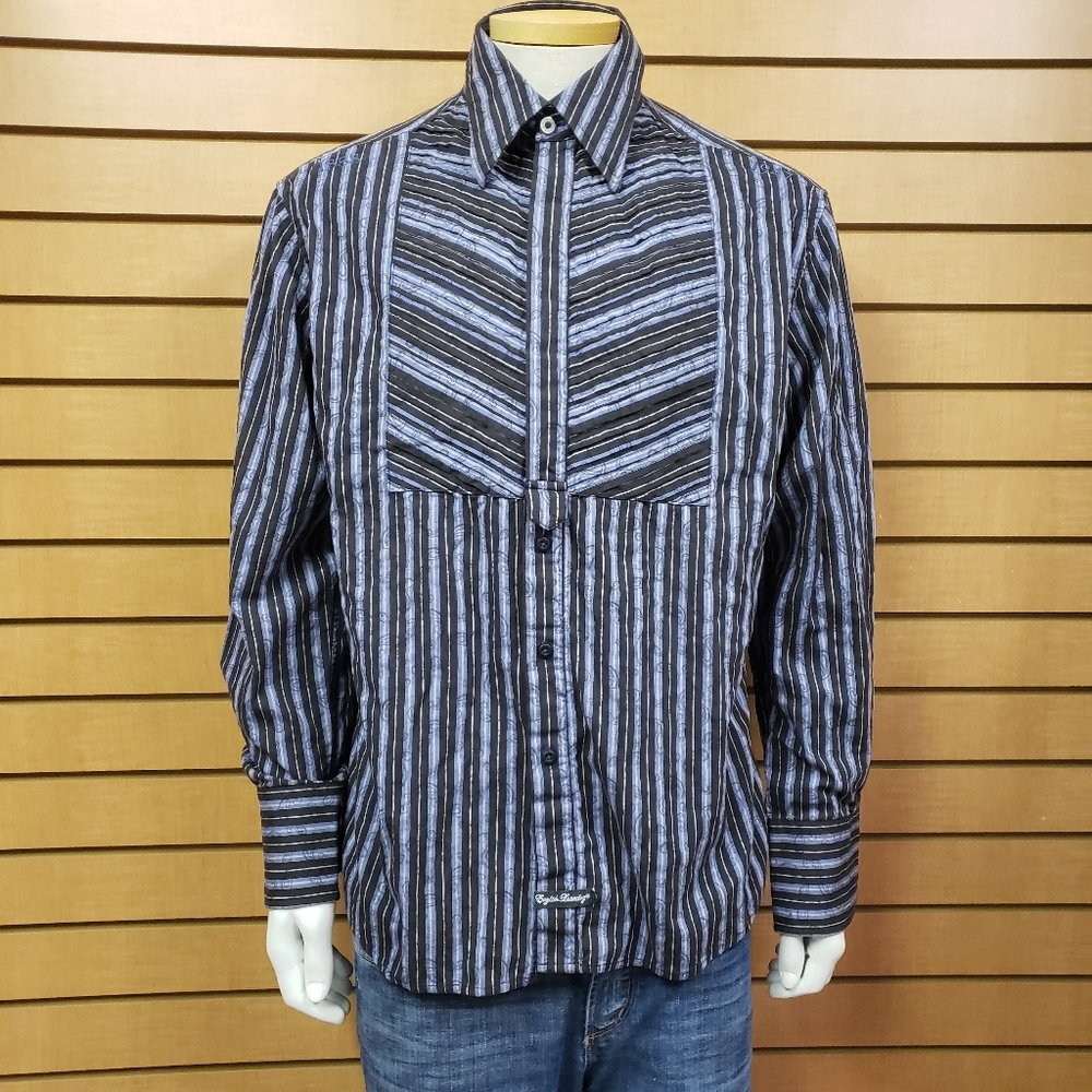 Christopher Wicks English Laundry Button Down Shirt Large India Independance
